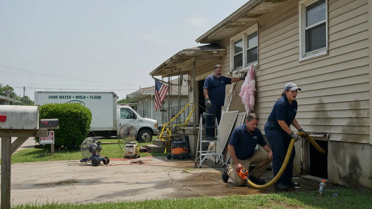 Water Damage Repair in Como, NC near me